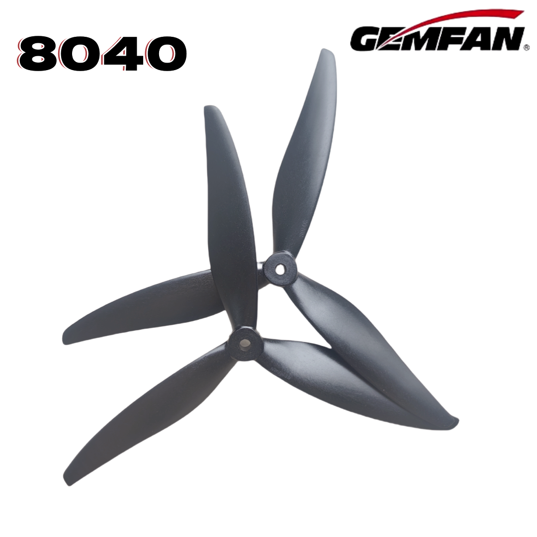 Gemfan 8040 8X4X3 hélice de 3  - Drone Gimbal Controller reseña y precio