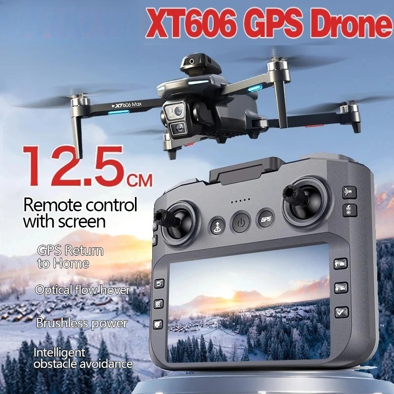 Dron GPS Original XT606 MAX 4k - Jjrc Drone X12 reseña y precio